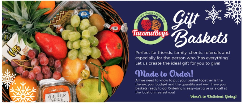 Gift Baskets by Tacoma Boys