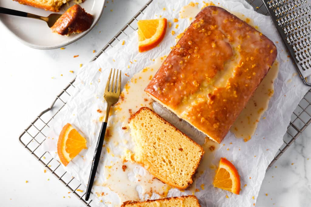 orange citrus loaf