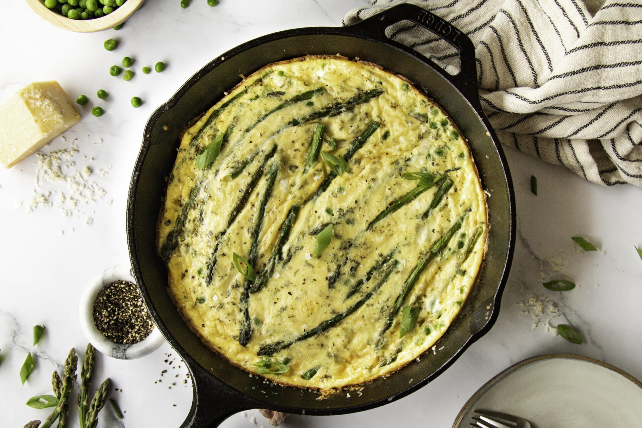 Spring Vegetable Frittata Boys