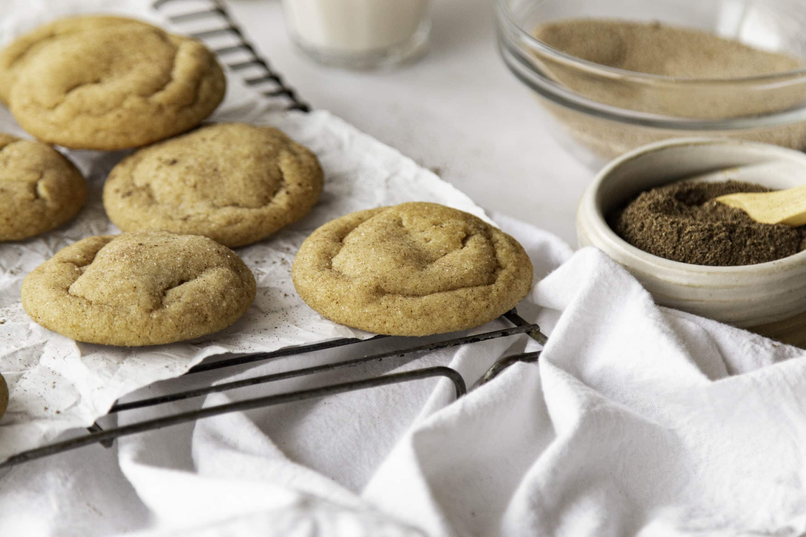 Chai Snickerdoodle Cookies Boys