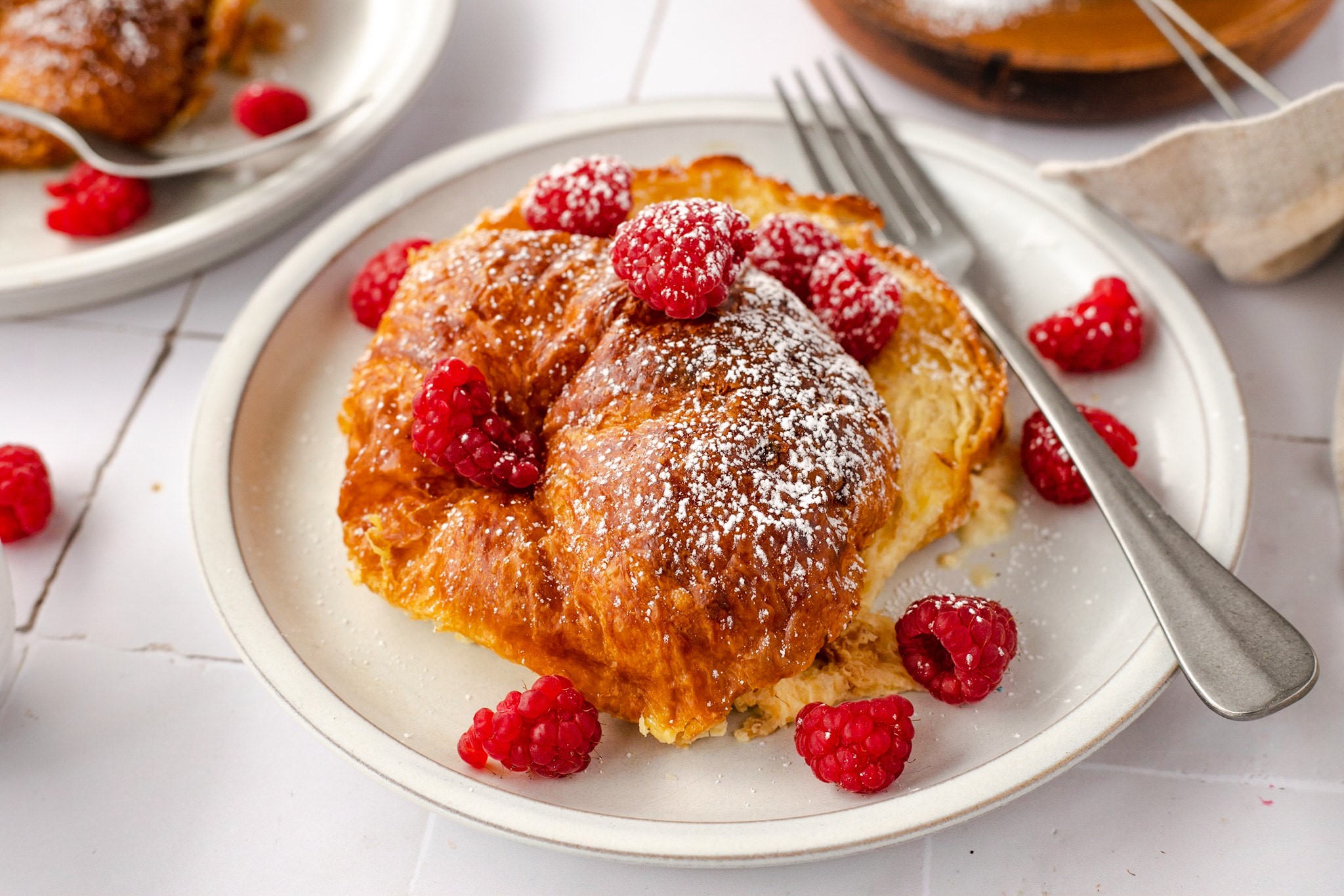 Overnight Croissant French Toast Boys