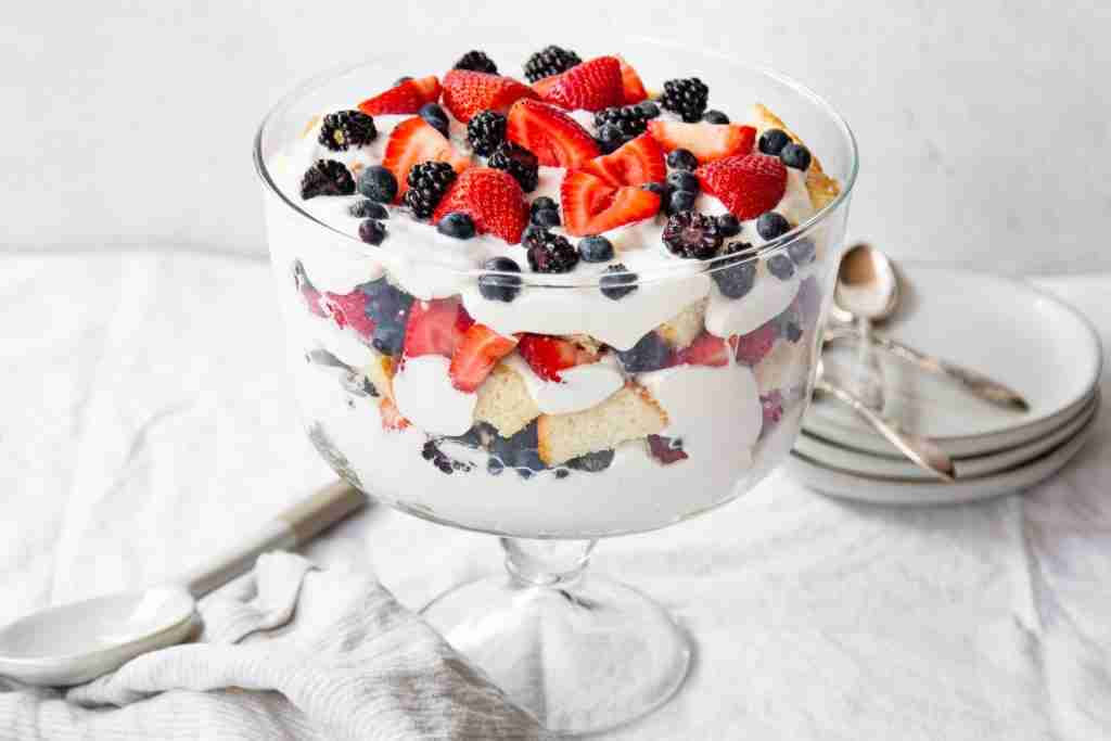 Mixed Berry 4th of July Trifle - Tacoma Boys Markets - H&L Produce